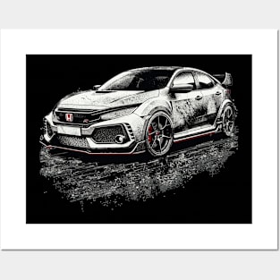 Honda Civic Type R Posters and Art